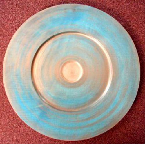 Blue and Gold Platter