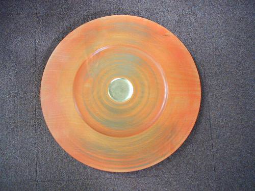 Orange and Gold Platter